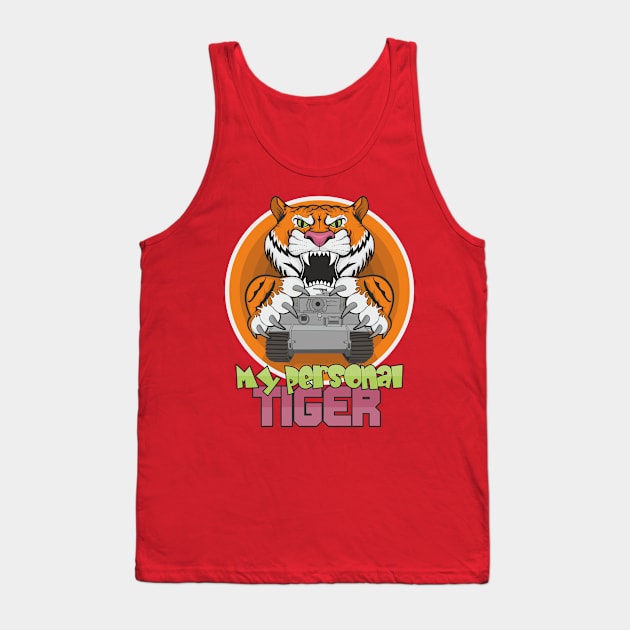 My Personal Tiger Pz-VI Tank Top by FAawRay